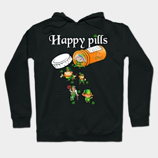 HapPills Irish St Patricks Day Shamrock Ireland Hoodie